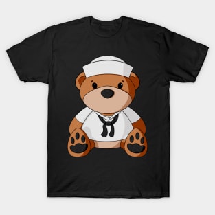 Navy Sailor Teddy Bear T-Shirt